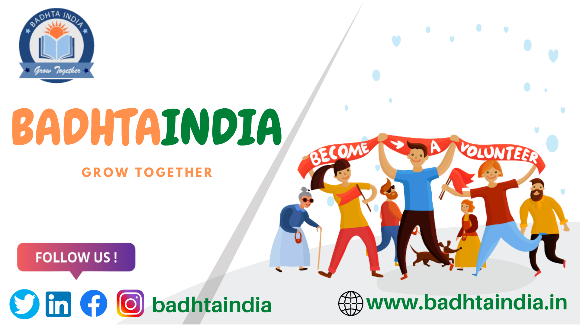 badhtaindia volunteer